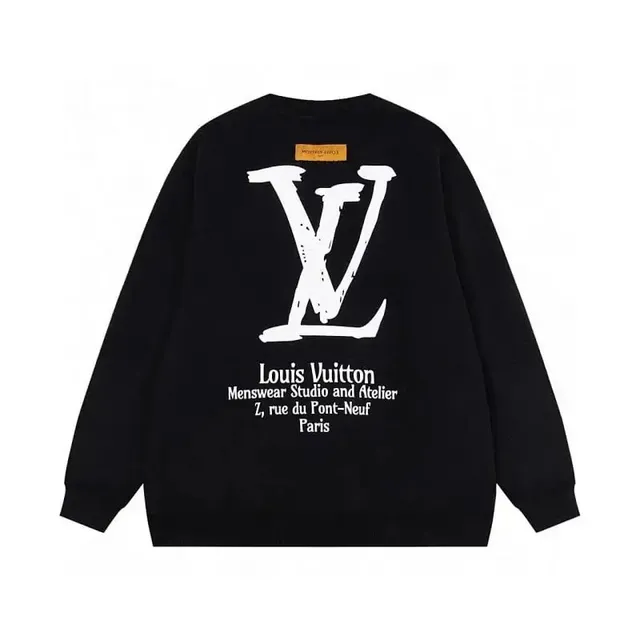 Louis Vuitton Crewneck Sweatshirt LV Logo Print
