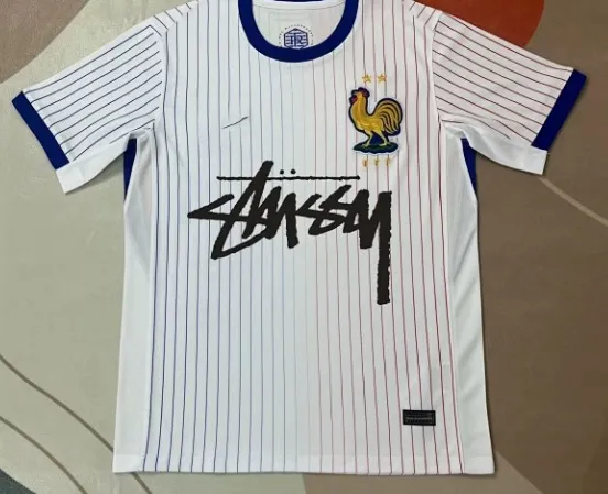 Stüssy Football Jersey France National Team x Stussy