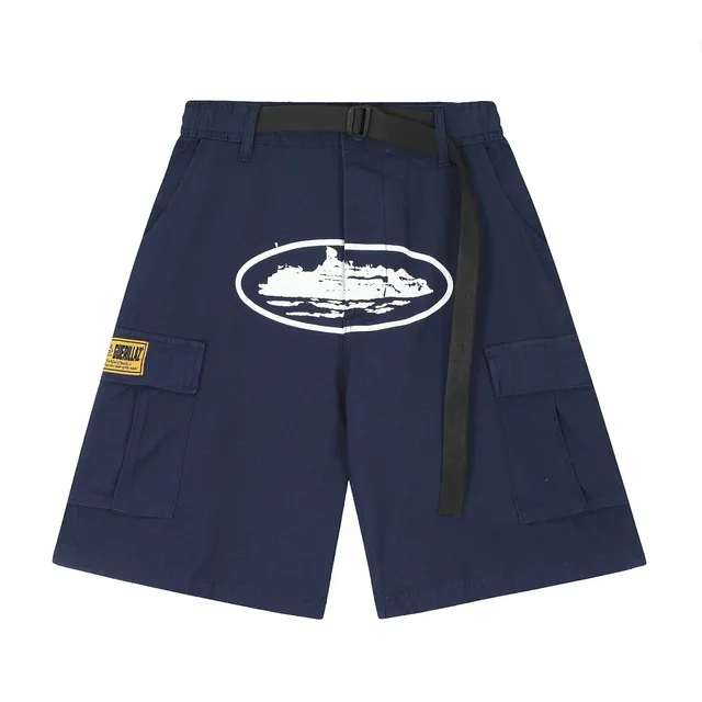 Hellstar Cargo Shorts Ship Print