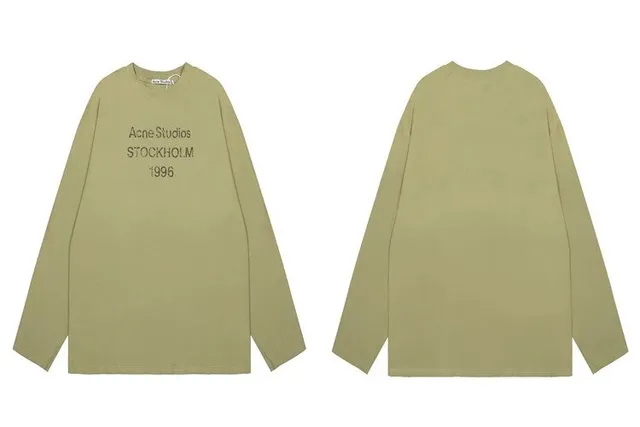 Acne Studios Long-Sleeve Tee Stockholm 1996 Print
