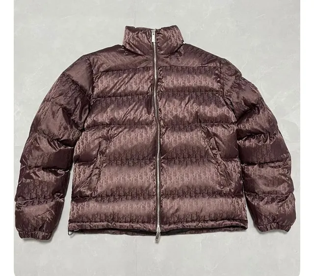 Dior Puffer Jacket Oblique Logo