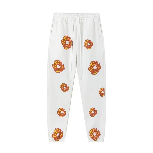 Denim Tears Joggers Flame Print