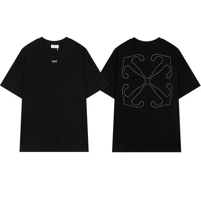 Off-White T-Shirt Diag Stitch