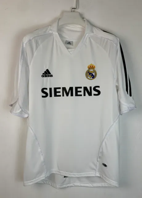 Adidas Real Madrid Home Jersey Siemens Sponsor