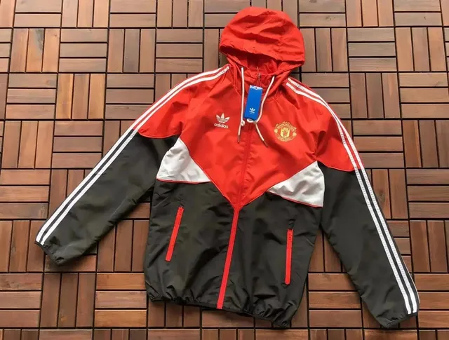 Adidas Windbreaker Jacket Manchester United