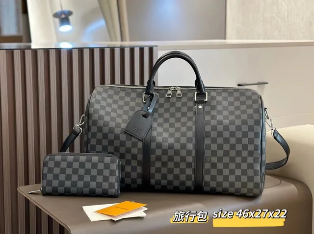 Louis Vuitton Keepall Damier Graphite