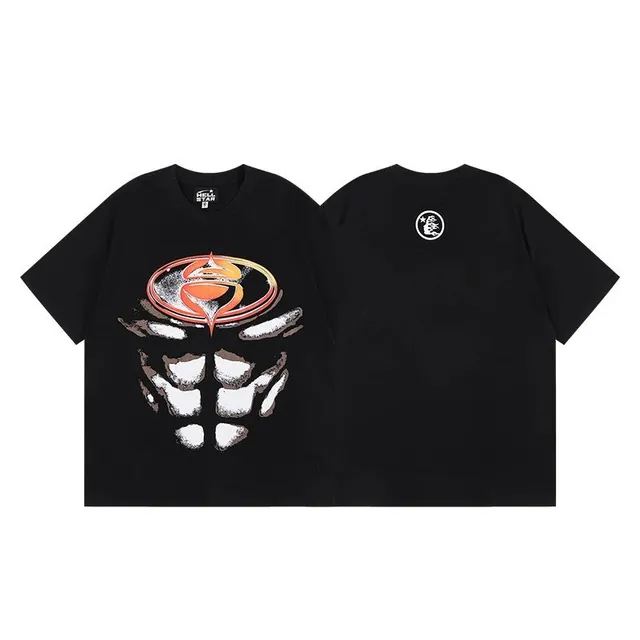 Hellstar Graphic Tee Abdominal Print