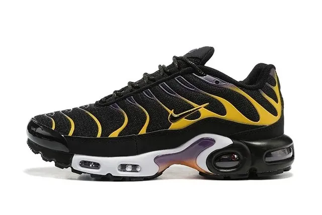 Nike Air Max Plus Black Yellow Purple