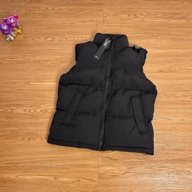 Stone Island Puffer Vest Black