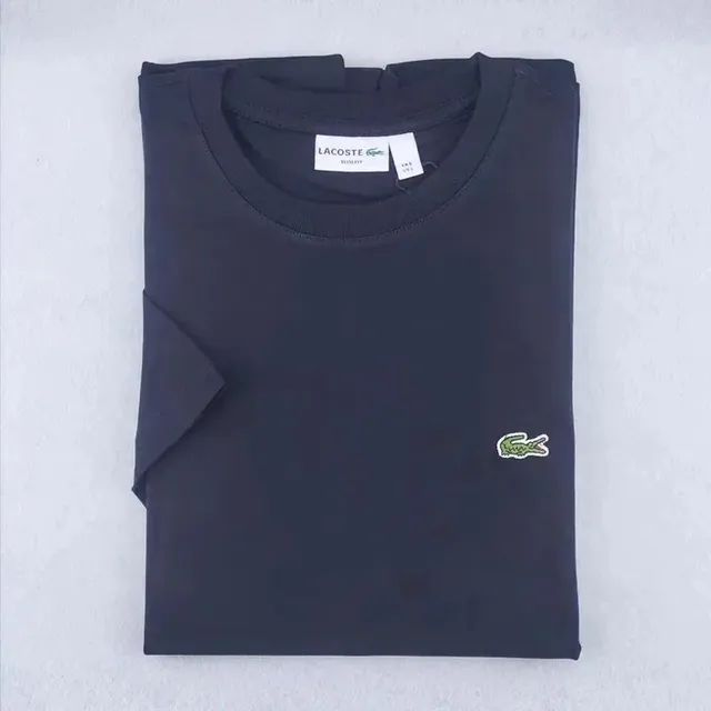 Lacoste Classic Piqué T-Shirt Green Croc Logo