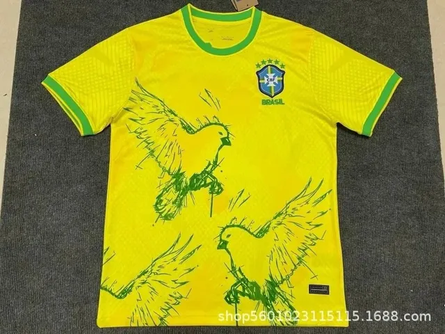 Nike Brazil National Team Home Jersey 2022 World Cup Inspired