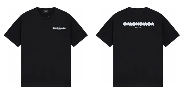 Balenciaga Logo T-Shirt Reflective Logo