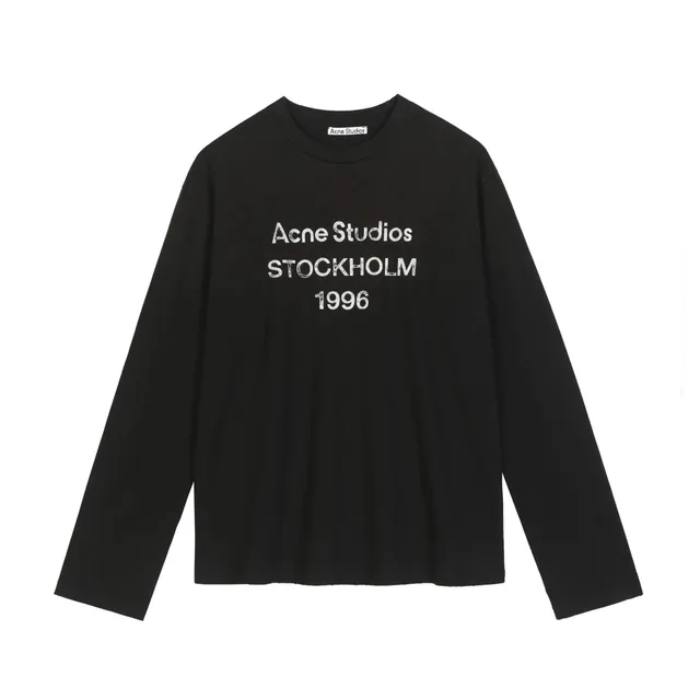 Acne Studios Long Sleeve Tee Stockholm 1996 Print