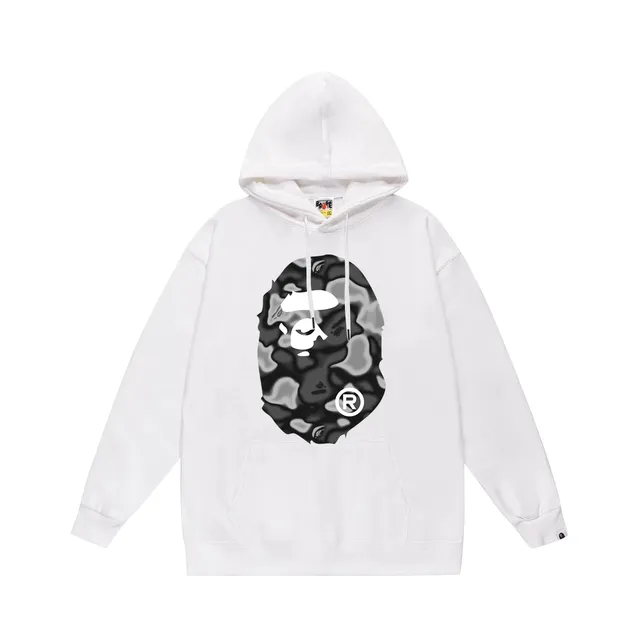BAPE Shark Hoodie Camo Ape Head