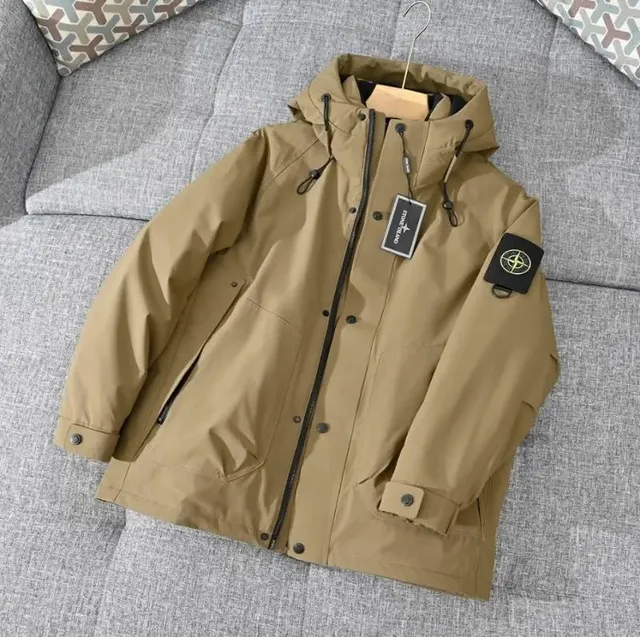 Stone Island Goggle Jacket Khaki