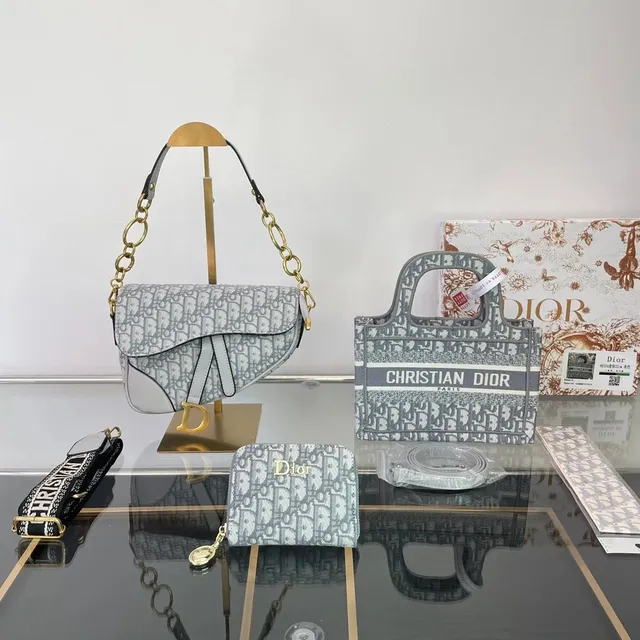 Dior Saddle Bag Oblique Print
