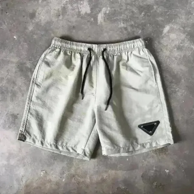 Prada Triangle Logo Shorts