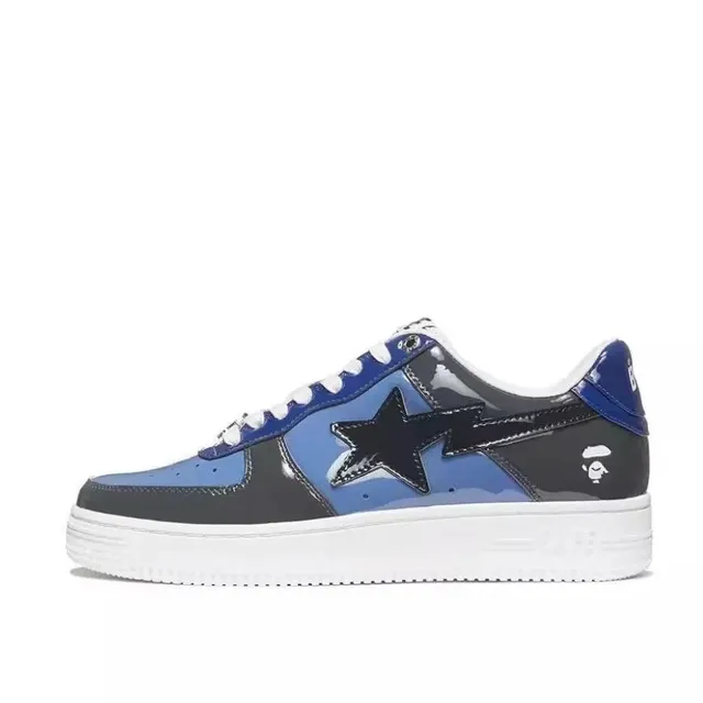 BAPE Shark Dunk Glossy Blue