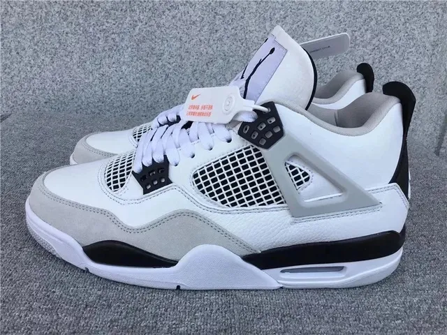Air Jordan 4 White Cement
