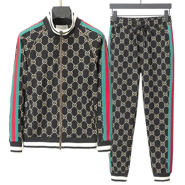 Gucci Track Suit GG Supreme Web Stripe