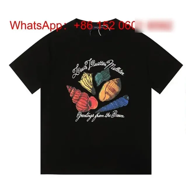 Louis Vuitton T-Shirt Seashell Print