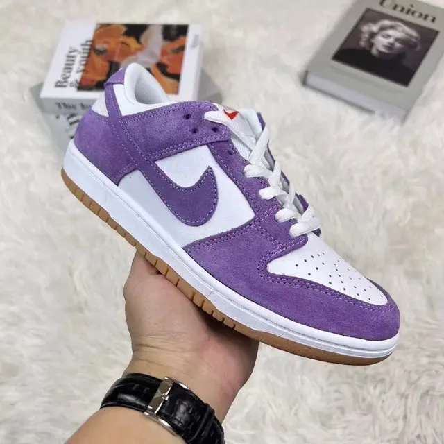 Nike Dunk Low Purple Suede
