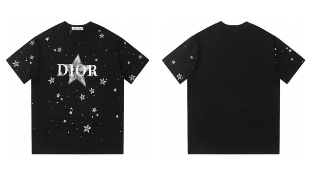 Dior Star Print T-Shirt Constellation