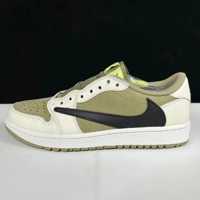 Travis Scott Air Jordan 1 Low Cactus Jack Olive