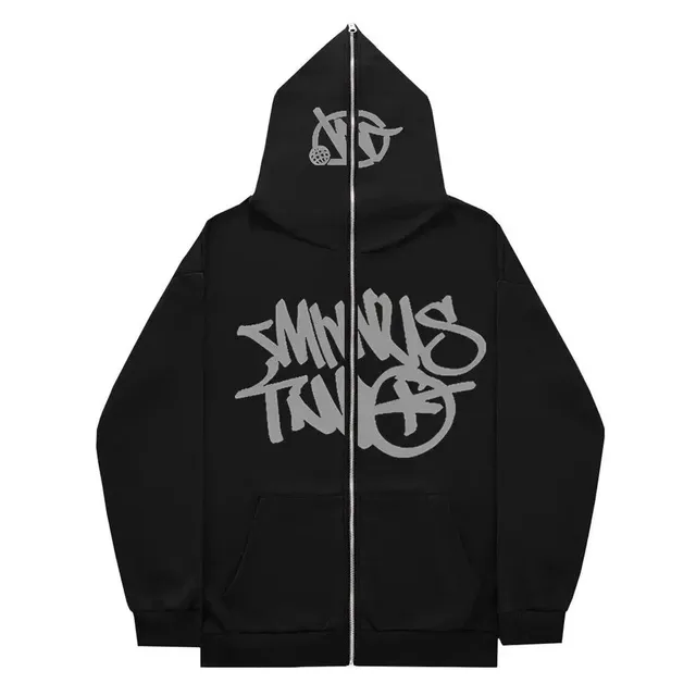 Broken Planet Zip-Up Hoodie Graffiti Logo