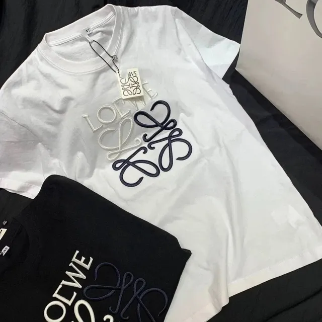 Loewe Logo T-Shirt Embroidered Anagram