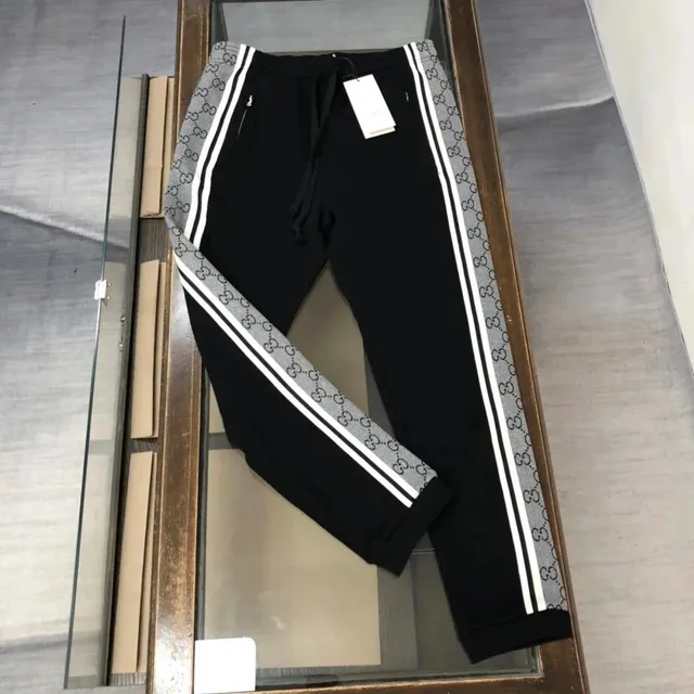 Gucci Track Pants GG Web Stripe
