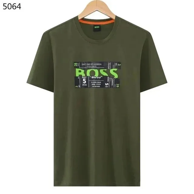 Hugo Boss Graphic T-Shirt Ticket Print
