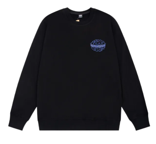 Stüssy × BAPE Crewneck Sweatshirt