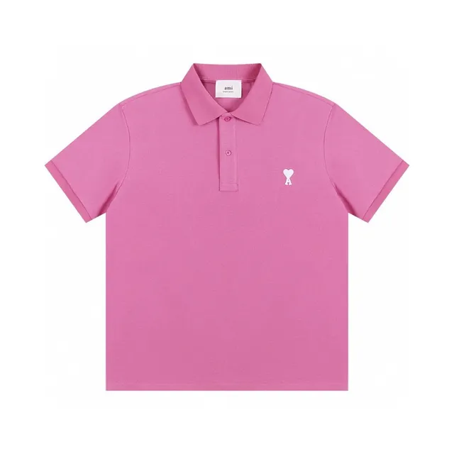 AMI Paris Polo Shirt Heart Logo