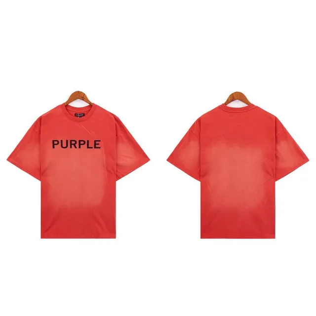 Purple Brand Logo Tee Purple Print
