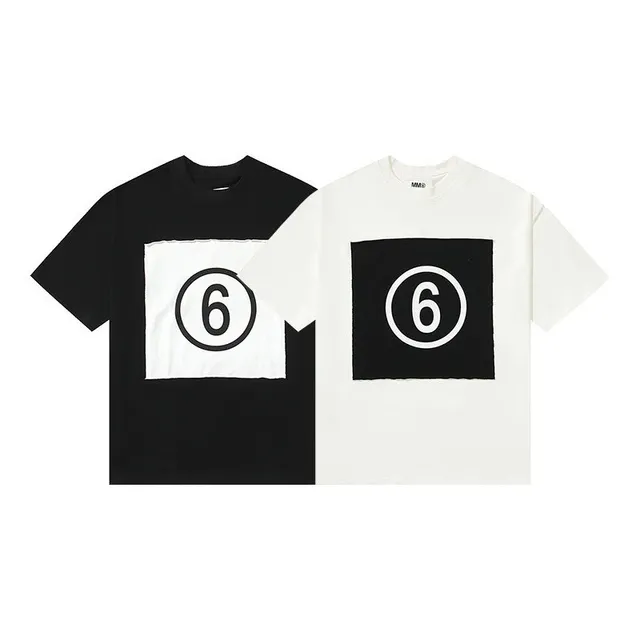 Maison Margiela T-Shirt Number 6 Square Logo