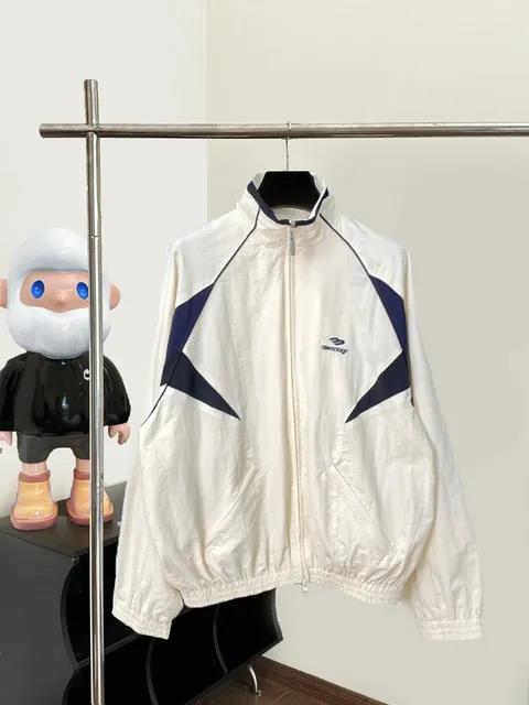 Balenciaga Track Jacket Navy Panel