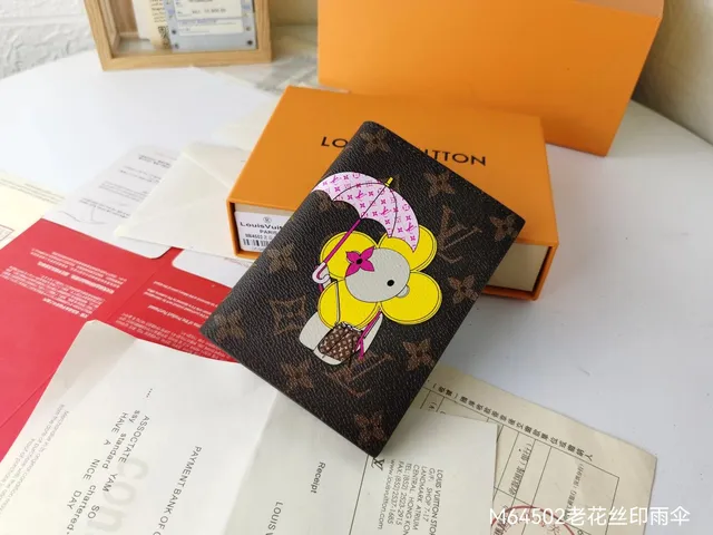 Louis Vuitton Pochette Monogram with Flower Character Print