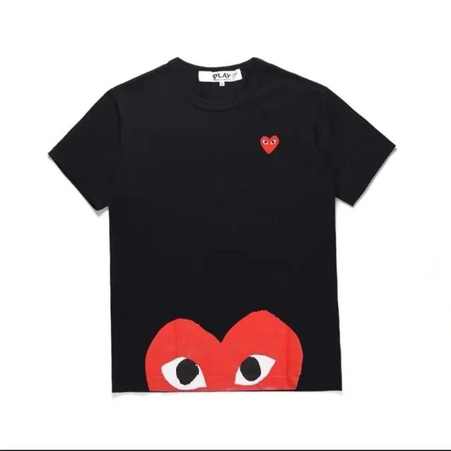 Comme des Garçons Heart Tee Large Heart Print