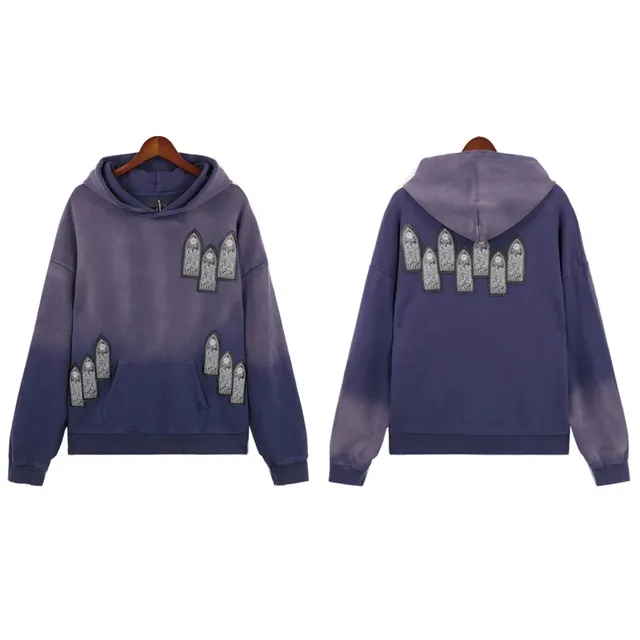 Corteiz Cemetery Print Hoodie