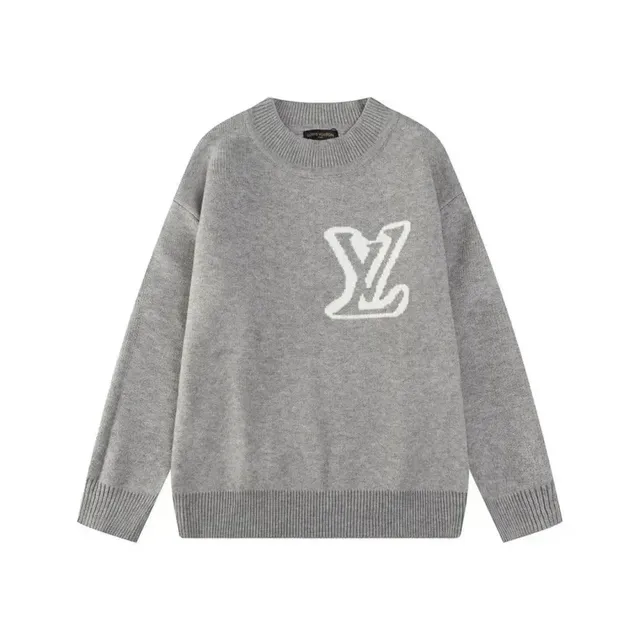 LV 灰色毛衣