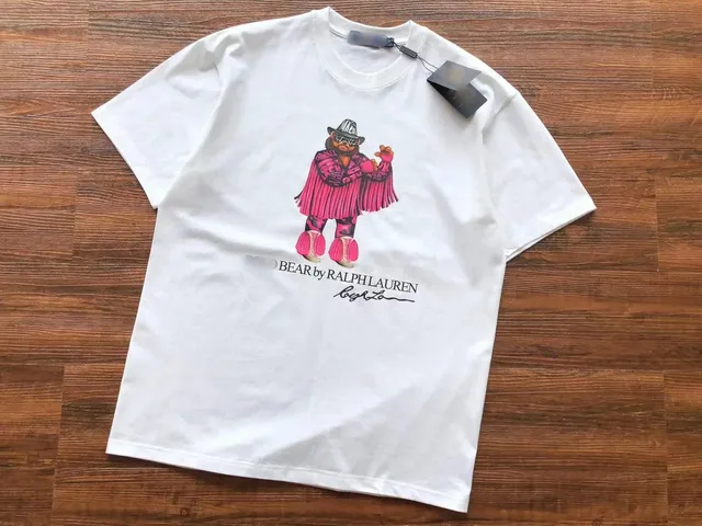 Polo Ralph Lauren Polo Bear Tee Pink Bear Graphic