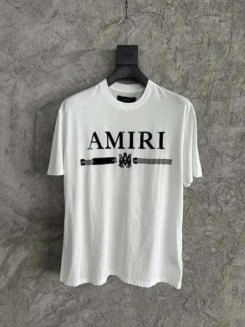 Amiri Logo T-Shirt Black Print