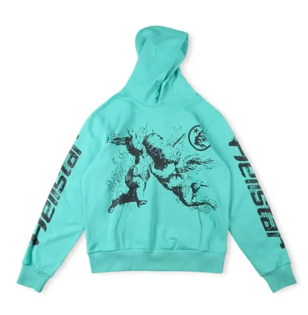 Hellstar Hooded Sweatshirt Graphic Print