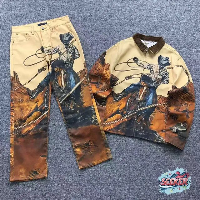Polo Ralph Lauren Cowboy Print Set
