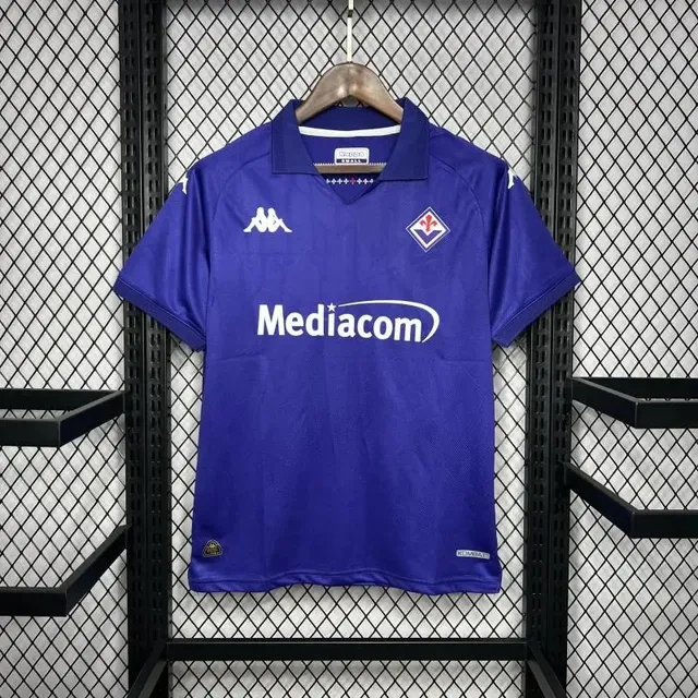 Kappa Fiorentina Home Jersey Mediacom Sponsor