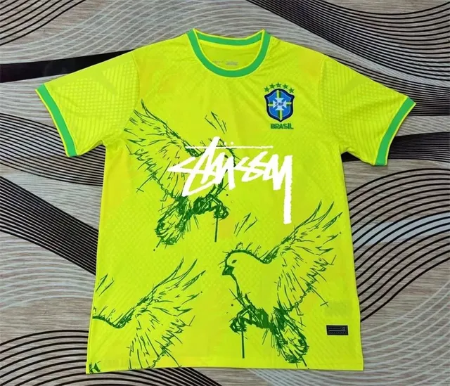 Stüssy × Nike Brazil National Team Jersey Stussy x CBF Collaboration