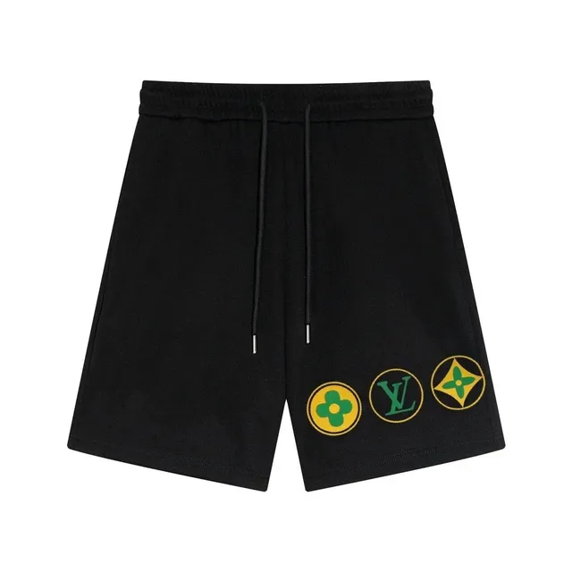 Louis Vuitton Logo-Embroidered Shorts Triple Logo