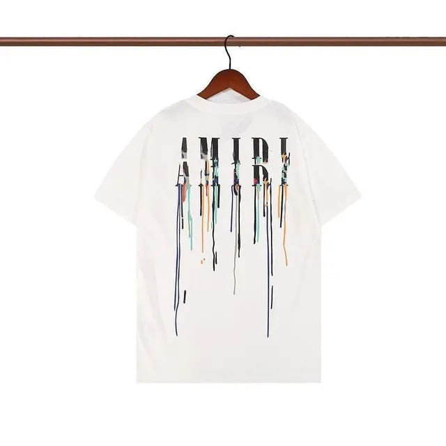 Off-White Paint Drip Logo Tee Paint Drip