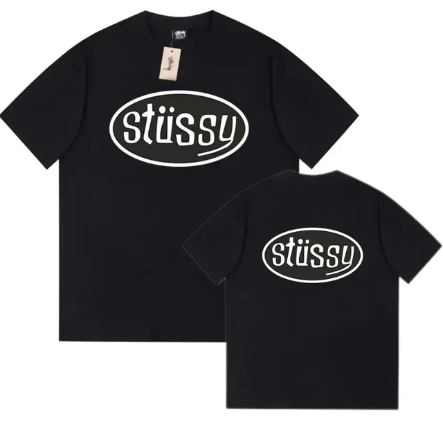 Stüssy Oval Logo Tee Black